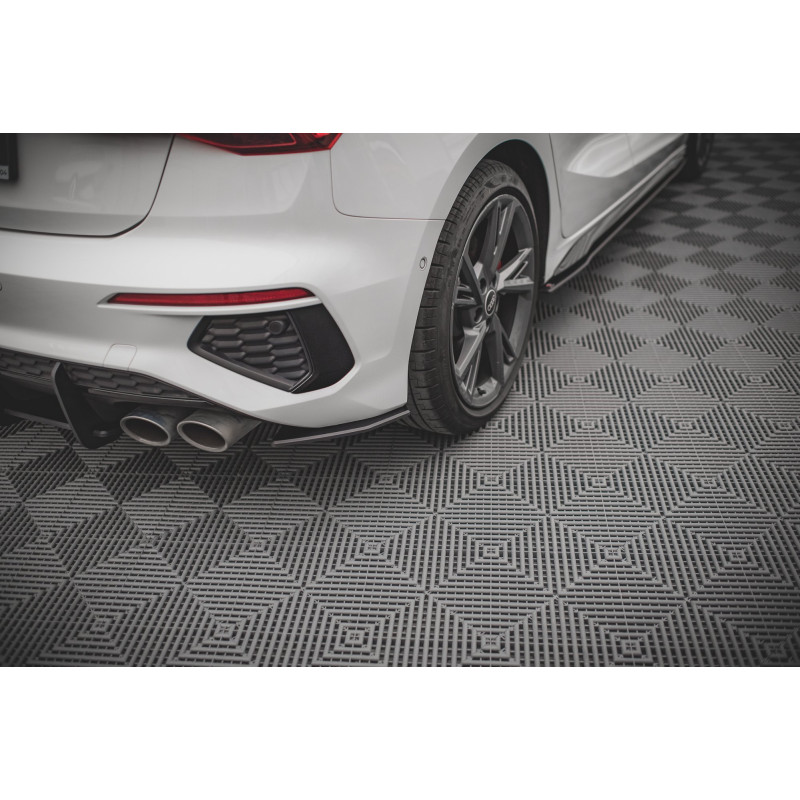 Splitters posteriori laterali Street Pro Audi S3 Sportback 8Y (Cod. M-AUS38YCNC-RSD1B)