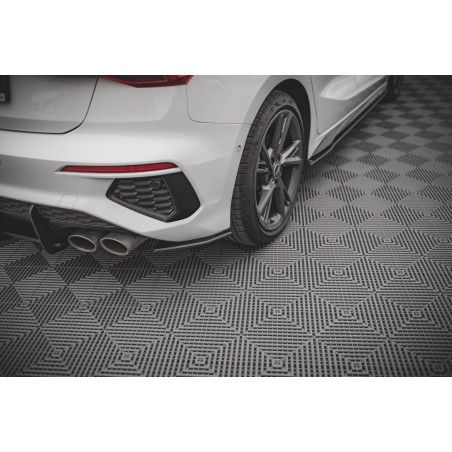 Splitters posteriori laterali Street Pro Audi S3 Sportback 8Y (Cod. M-AUS38YCNC-RSD1B)