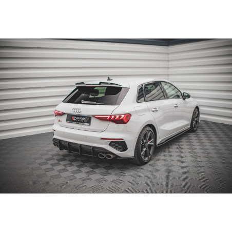 Splitters posteriori laterali Street Pro Audi S3 Sportback 8Y (Cod. M-AUS38YCNC-RSD1B)
