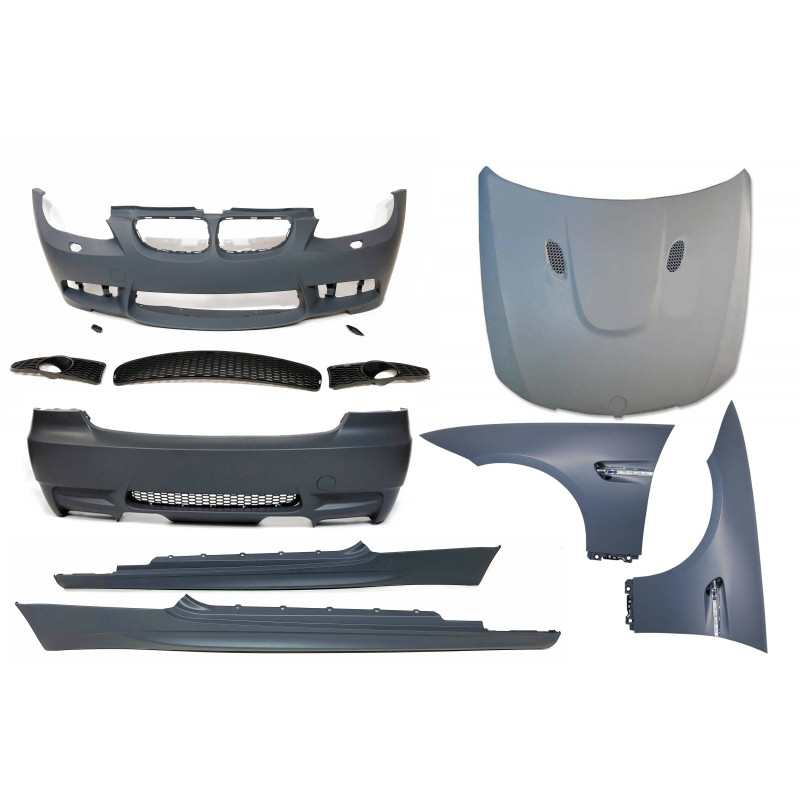 Kit Estetico BMW E92 / E93 06-09 Look M3 (Cod. E-TCB61397153615270081639)