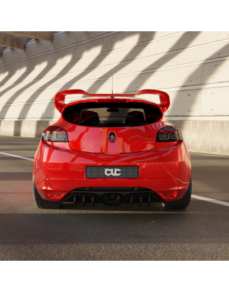 Spoiler posteriore Renault Megane MK3 RS stile Cup pre-restyling (2008-2010) (Cod. C-C-L-CSP0939)