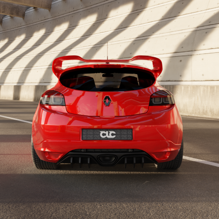Spoiler posteriore Renault Megane MK3 RS stile Cup pre-restyling (2008-2010) (Cod. C-C-L-CSP0939)