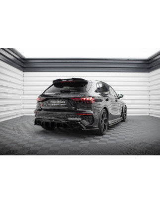Spoiler Cap V.2 Audi RS3 / S3 / A3 S-Line Sportback 8Y / 8Y Facelift (Cod. M-AU-A3-8Y-SLINE-CAP2G)