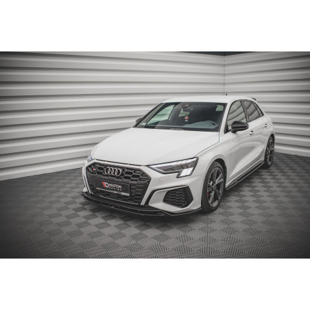 SPLITTER ANTERIORE V.2 Audi S3 / A3 S-Line 8Y (Cod. M-AU-A3-8Y-SLINE-FD2G)