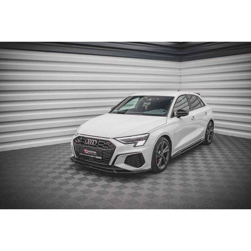 SPLITTER ANTERIORE V.3 Audi S3 / A3 S-Line 8Y (Cod. M-AU-A3-8Y-SLINE-FD3G)