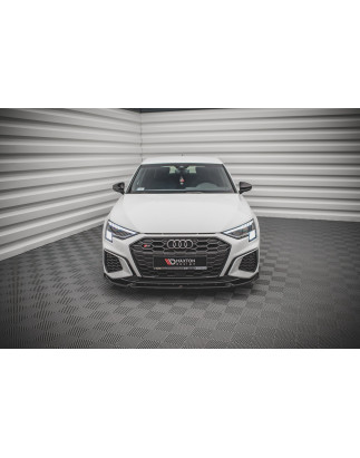 SPLITTER ANTERIORE V.3 Audi S3 / A3 S-Line 8Y (Cod. M-AU-A3-8Y-SLINE-FD3G)