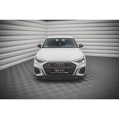 SPLITTER ANTERIORE V.3 Audi S3 / A3 S-Line 8Y (Cod. M-AU-A3-8Y-SLINE-FD3G)