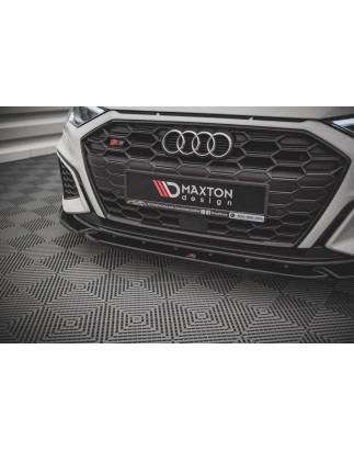 SPLITTER ANTERIORE V.3 Audi S3 / A3 S-Line 8Y (Cod. M-AU-A3-8Y-SLINE-FD3G)