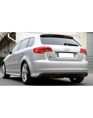 Sottoparaurti posteriore Audi A3 8P 5 porte Sportback stile S3 (2005-2008) (Cod. C-C-L-CSP0978)