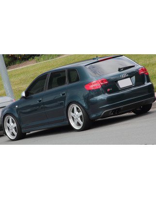Sottoparaurti posteriore Audi A3 8P 5 porte Sportback stile S3 (2005-2008) (Cod. C-C-L-CSP0978)
