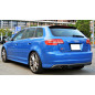 Sottoparaurti posteriore Audi A3 8P 5 porte Sportback stile S3 (2005-2008) (Cod. C-C-L-CSP0978)