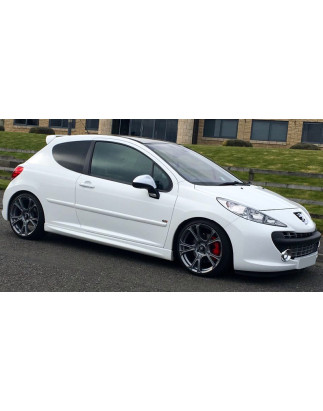 Minigonne laterali Peugeot 207 stile GTI (2006-2012) (Cod. C-C-L-CSP0979)