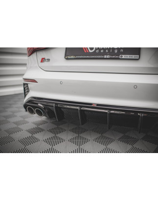 Sottoparaurti posteriore Audi S3 Sportback 8Y (Cod. M-AU-A3-8Y-SLINE-RS1G)