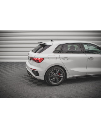 Splitters posteriori laterali V.1 Audi S3 Sportback 8Y (Cod. M-AU-A3-8Y-SLINE-RSD1G)