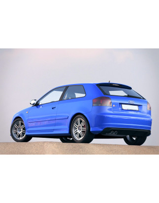 Minigonne laterali Audi A3 8P 3 porte stile S3 (2003-2012) (Cod. C-C-L-CSP0999)