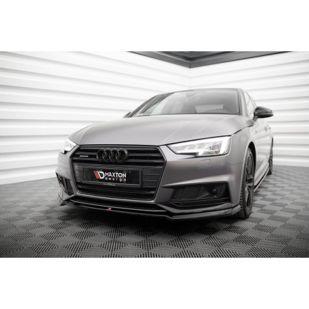 SPLITTER ANTERIORE V.4 Audi S4 / A4 S-Line B9 (Cod. M-AU-A4-B9-SLINE-FD4G)
