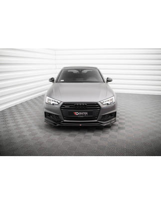 SPLITTER ANTERIORE V.4 Audi S4 / A4 S-Line B9 (Cod. M-AU-A4-B9-SLINE-FD4G)