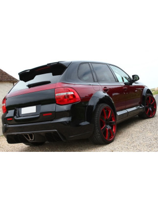 Spoiler posteriore Porsche Cayenne 955 957 GTS Turbo stile S (Cod. C-C-L-CSP1015)