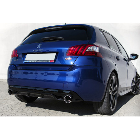 Sottoparaurti posteriore Peugeot 308 II stile GTI dal 2013 (Cod. C-C-L-CSP1028)