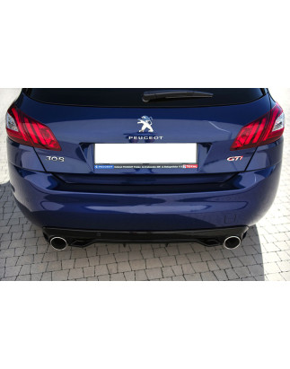 Sottoparaurti posteriore Peugeot 308 II stile GTI dal 2013 (Cod. C-C-L-CSP1028)