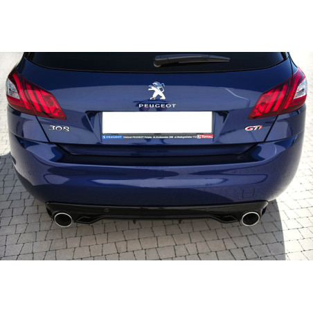 Sottoparaurti posteriore Peugeot 308 II stile GTI dal 2013 (Cod. C-C-L-CSP1028)
