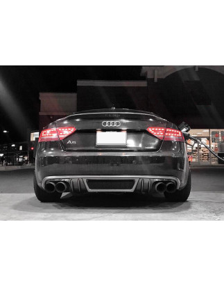 Diffusore posteriore Audi A5 Coupé Cabrio 2007-2011 (non compatibile con versioni S-Line) (Cod. C-C