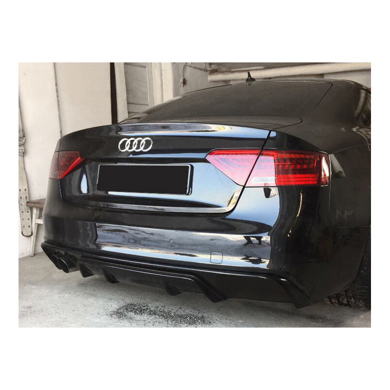 Diffusore posteriore Audi A5 Sportback 8TA S-Line restyling (2012-2016) (Cod. C-C-L-CSP1040)