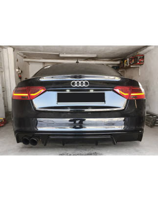 Diffusore posteriore Audi A5 Sportback 8TA S-Line restyling (2012-2016) (Cod. C-C-L-CSP1040)