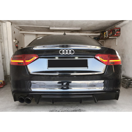 Diffusore posteriore Audi A5 Sportback 8TA S-Line restyling (2012-2016) (Cod. C-C-L-CSP1040)