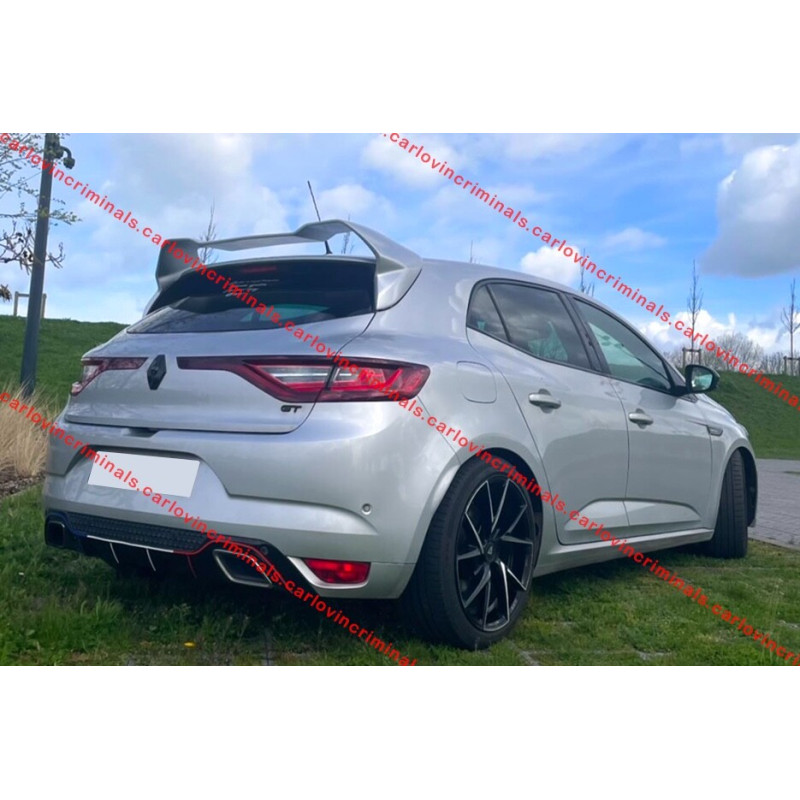 Spoiler posteriore Renault Megane MK4 stile RS - modelli berlina standard (Cod. C-C-L-CSP1041)