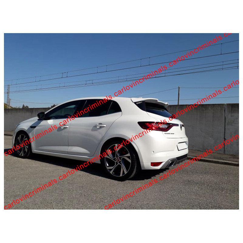 Spoiler posteriore Renault Megane MK4 stile RS - modelli berlina standard (Cod. C-C-L-CSP1043)
