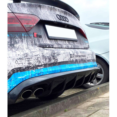 Diffusore posteriore Audi A5 Coupé S-Line 2007-2011 S-Line solo (Cod. C-C-L-CSP1046)