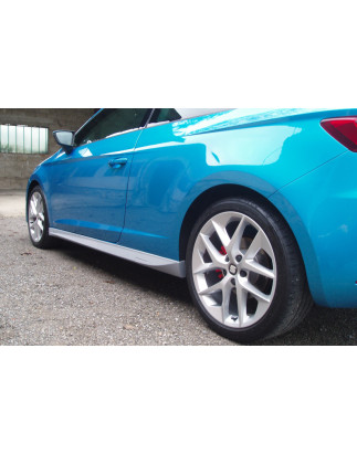 Minigonne laterali SEAT Leon 5F SC 3 porte stile Aero dal 2012 (Cod. C-C-L-CSP1048)