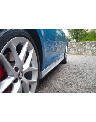 Minigonne laterali SEAT Leon 5F SC 3 porte stile Aero dal 2012 (Cod. C-C-L-CSP1048)