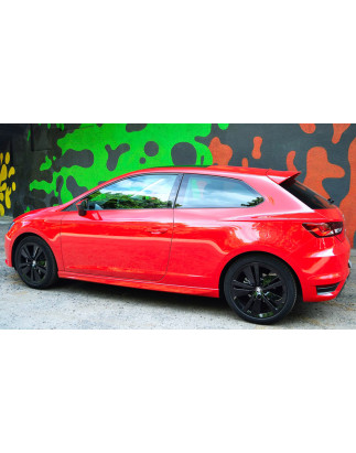 Minigonne laterali SEAT Leon 5F SC 3 porte stile Aero dal 2012 (Cod. C-C-L-CSP1048)