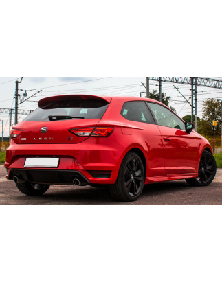 Minigonne laterali SEAT Leon 5F SC 3 porte stile Aero dal 2012 (Cod. C-C-L-CSP1048)