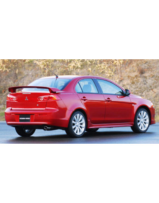 Spoiler posteriore Mitsubishi Lancer X 10 stile GTS (Cod. C-C-L-CSP1055)