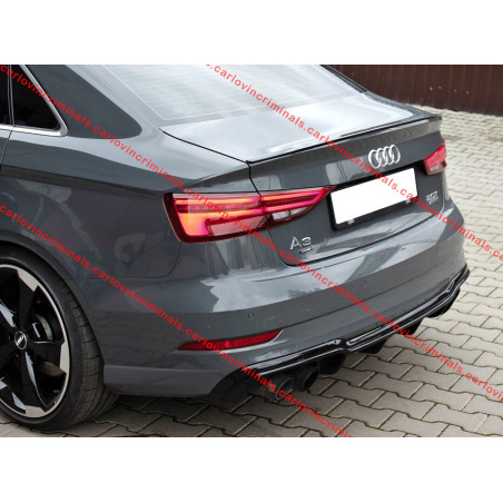 Diffusore posteriore Audi A3 8V S-Line berlina / Cabrio 2016-2020 (Cod. C-C-L-CSP1062)