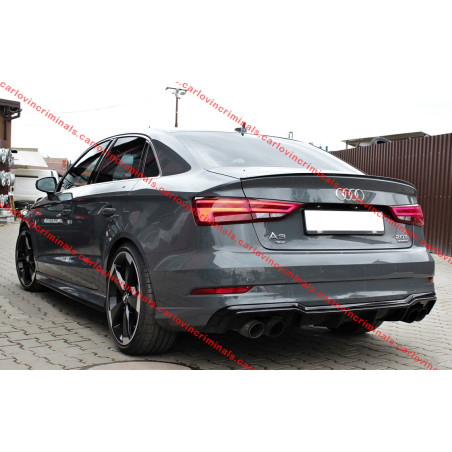Diffusore posteriore Audi A3 8V S-Line berlina / Cabrio 2016-2020 (Cod. C-C-L-CSP1062)
