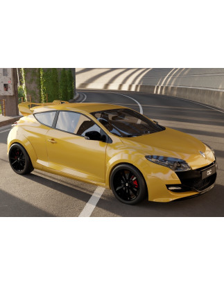 Spoiler posteriore Renault Megane 3 RS stile RS Cup - versione restyling (Cod. C-C-L-CSP1064)