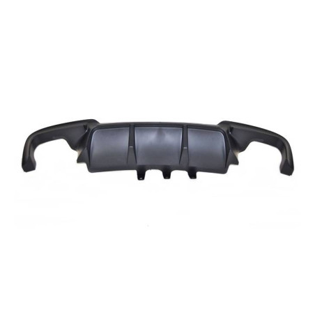 Diffusore Posteriore BMW F10  / F11 10-16 2 Scarico Look M5 (Cod. E-TCB9298)