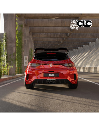 Spoiler posteriore Renault Megane MK4 RS stile Cup - solo versione RS (Cod. C-C-L-CSP1085)