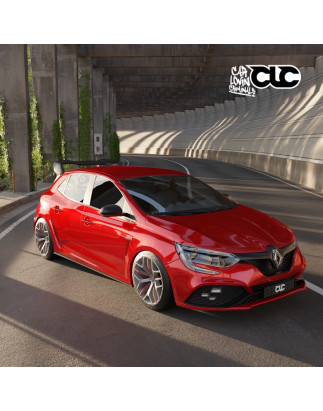Spoiler posteriore Renault Megane MK4 RS stile Cup - solo versione RS (Cod. C-C-L-CSP1085)