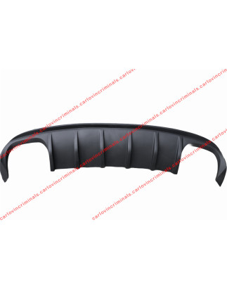 Diffusore posteriore Audi A5 Coupé Cabrio S-Line 2007-2011 (solo per paraurti S-Line) (Cod. C-C-L-C