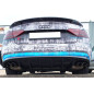 Diffusore posteriore Audi A5 Coupé Cabrio S-Line 2007-2011 (solo per paraurti S-Line) (Cod. C-C-L-C