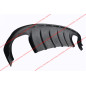 Diffusore posteriore Audi A5 Coupé Cabrio S-Line 2007-2011 (solo per paraurti S-Line) (Cod. C-C-L-C