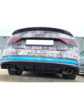 Diffusore posteriore Audi A5 Coupé Cabrio S-Line 2007-2011 (solo per paraurti S-Line) (Cod. C-C-L-C