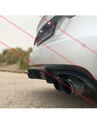Diffusore posteriore Audi A5 Sportback restyling 2012-2016 per paraurti standard (non compatibile co