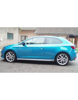 Minigonne laterali SEAT Leon MK3 5F SC 3 porte stile Aero (Cod. C-C-L-CSP1097)