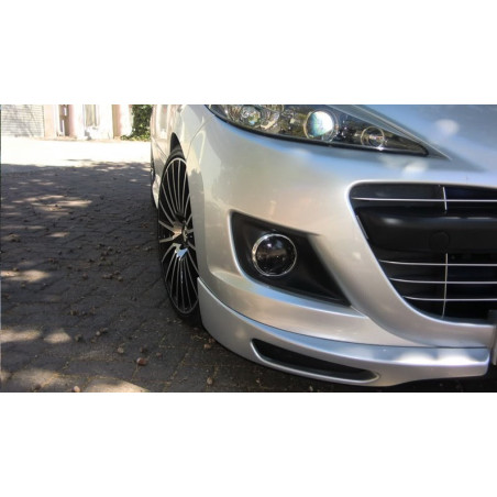 Splitter / sottoparaurti anteriore Peugeot 207 restyling (2009-2012) (Cod. C-C-L-CSP1104)